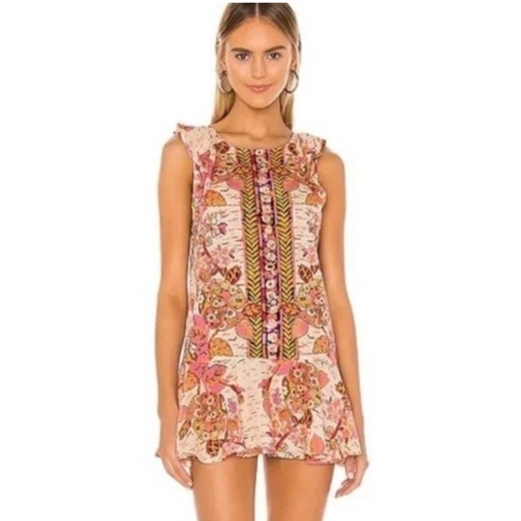 Free People Summer In Tulum Tunic Top - Picture 3 of 13